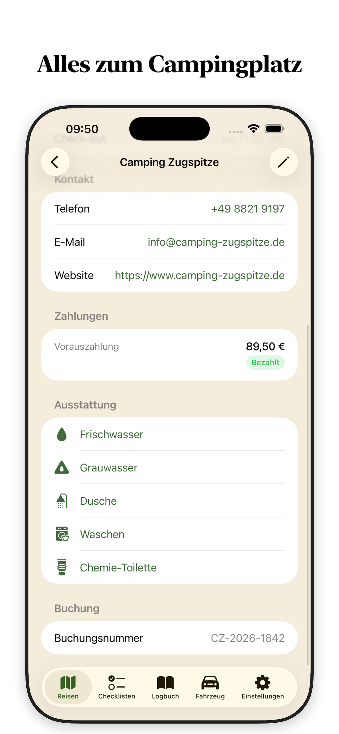 Alles zum Campingplatz